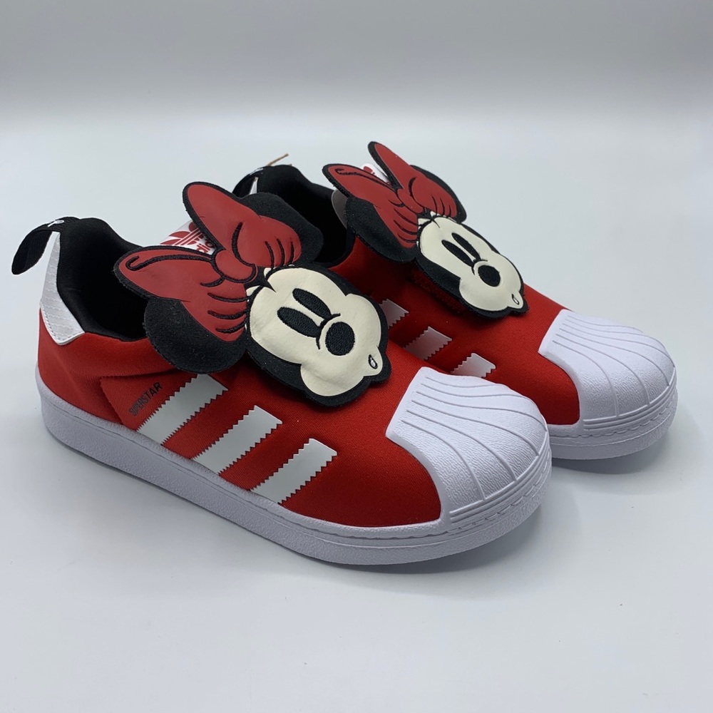 Adidas Originals Superstar 360 Disney Minnie Mouse Sz 2.5 Kids Preschool Q46300